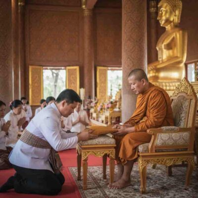 ถวายอาสนะพระสงฆ์